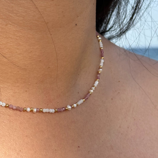 Collier Sabbia Rosa